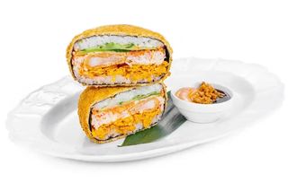 Sushi burger Big z krewetkami