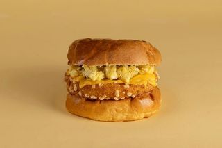 Cheese Scramble Chicken Burger
