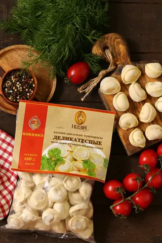 Замороженные пельмени "Деликатесные"