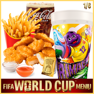 Meniu Mare McNuggets 9buc. FIFA Word Cup™