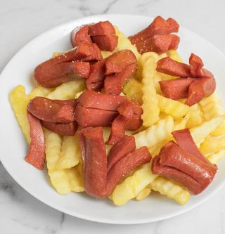 Salchipapa