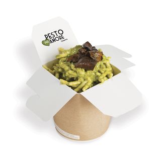 Trofie pesto e tartufo