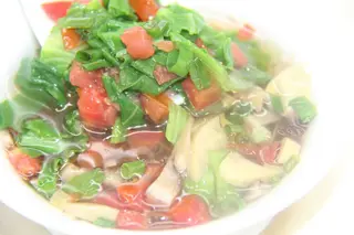 Tomato With Vegetable Soup