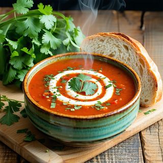 Tomato Coriander Soup