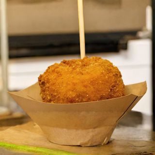 Arancina ai spinaci