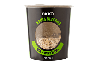 Каша вівсяна чіа/фрукти (з молоком)