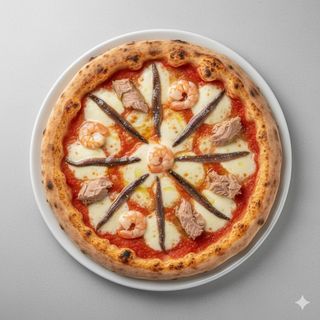 Pizza Gourmet Marinera (32 Cm.)