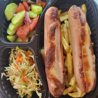 Кренвирши с кашкавал и г-ра