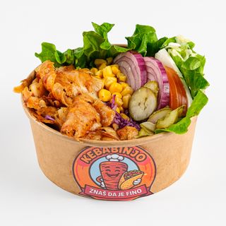 Kebab bowl piletina