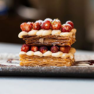 Mil hojas de fresitas