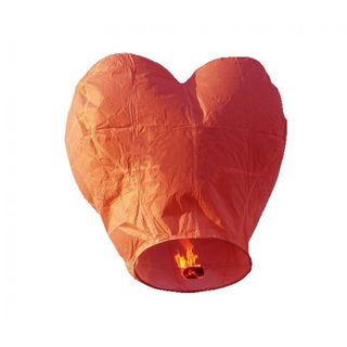 Lampion Inimă Roșie