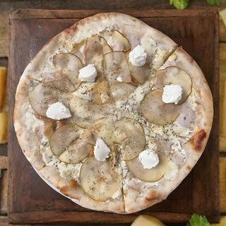 Піца з індичкою та лисичками від шефа (500гр) 32см