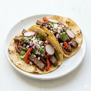Tacos De Ternera Mexicana XL (2 Uds.)