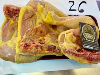 Cosciotto di pollo ruspante