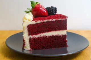 Red velvet (porción)