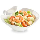 Салат "Цезарь" с тигровыми креветками (200 гр.)