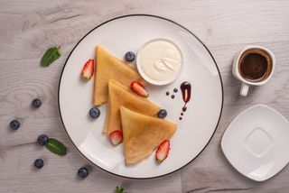 Блины со сметаной (3 шт.)