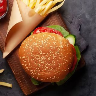 Burger Normal De Ternera