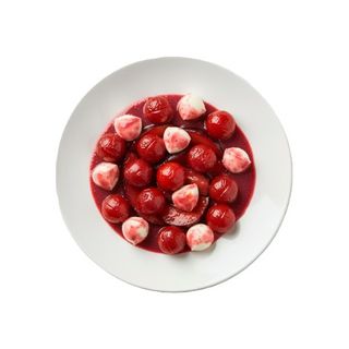 Cherry con jugo de ciruela