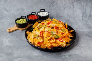 Nachos platter (2 pers)