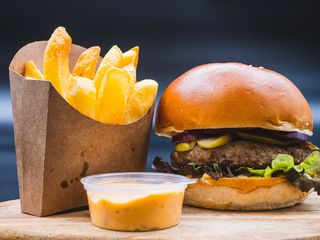 Meniu Romanian Pork Burger