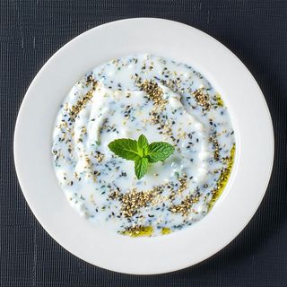 Mint e cumin raita
