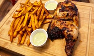 Poulet Braisé + Frites