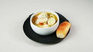 უხა ორაგულის ვარენიკით  პური