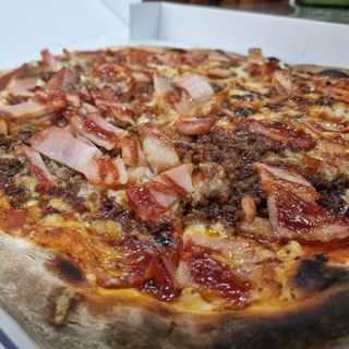 14-Pizza De Barbacoa Halal (33 Cm.)