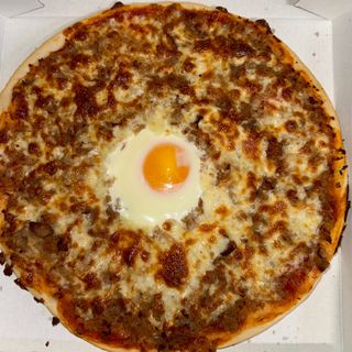 Pizza Ojo de Buey Mediana 