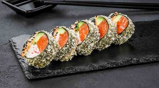 Рол Темпура з лососем