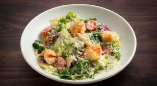 Салат Цезар з креветкою