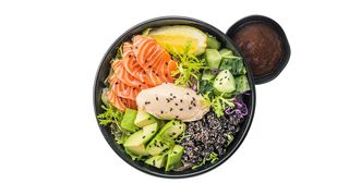 Поке з лососем