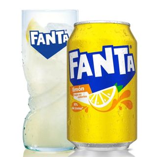 Fanta Limón lata 330ml.