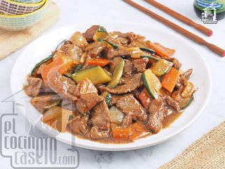 Ternera Con Salsa Ostra