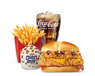 Menú Completo McCrispy BBQ y Bacon Doble