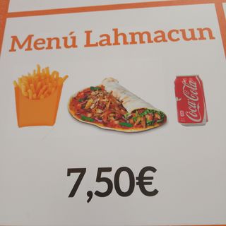 Menú Lahmacun