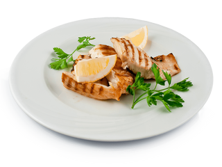 File de șalău la grătar