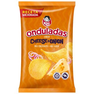 Onduladas Cheese 8 Onion Grandes