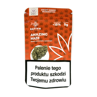 CBD Kwiaty Konopi ”AMAZING HAZE” 5 g