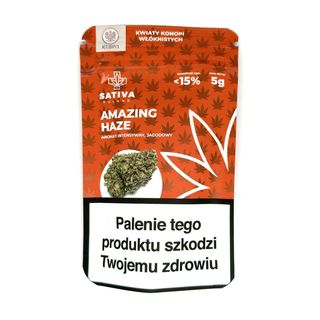 CBD Kwiaty Konopi ”AMAZING HAZE” 5 g