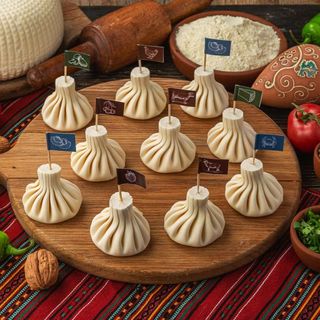 Хинкали с говядиной 4 шт