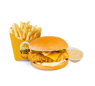 Meniu crispy burger