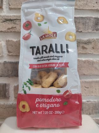 Taralli Pugliesi tomate y orégano 