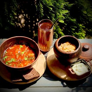 Гуцульський обід