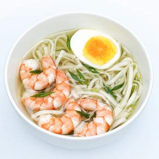 Рамен з креветками