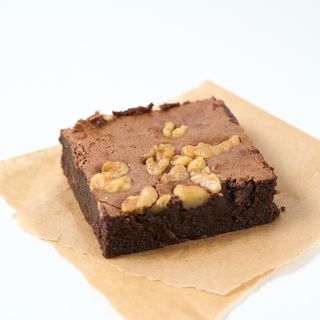 Brownie individual cobertura Doce de Leite