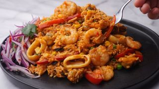 Arroz con mariscos