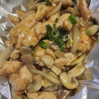 Kurczak z pieczarkami