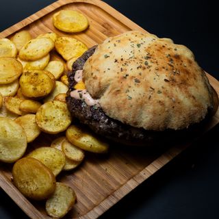 Мексикан бургер с домашна питка